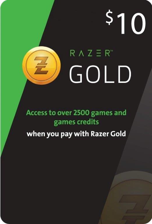 Razer Gold USD 10$ (Global)