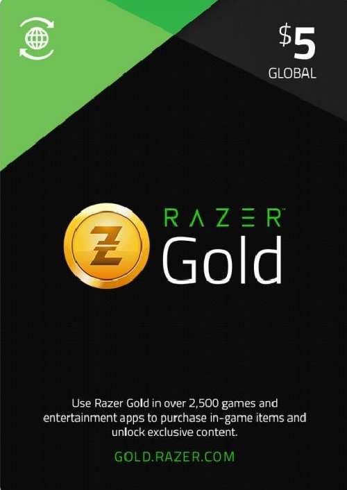 Razer Gold USD 5$ (Global)