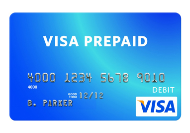 Prepaid visa cards 5$